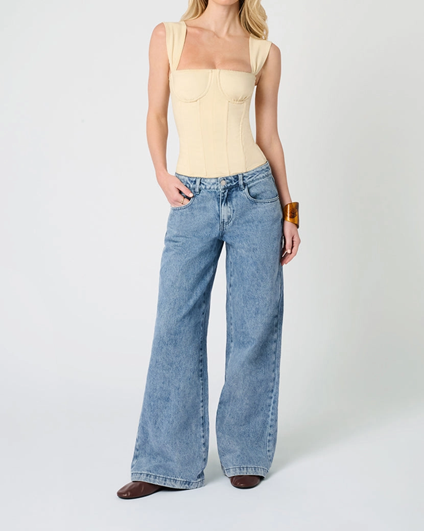 Ruched Cup Corset