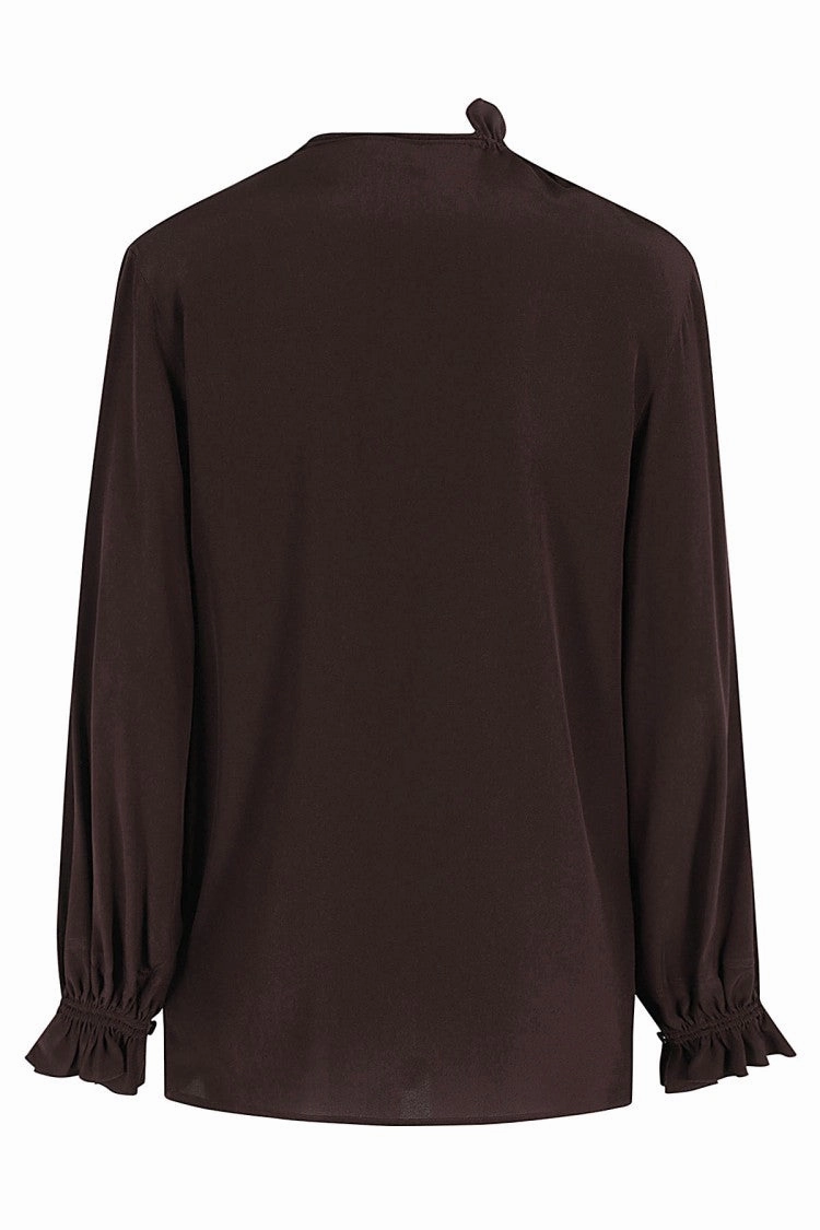 Ruffle Neck Blouse