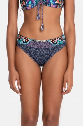 Saba Hipster Bikini Bottom In Multi Swim Womens - sling swimsuits