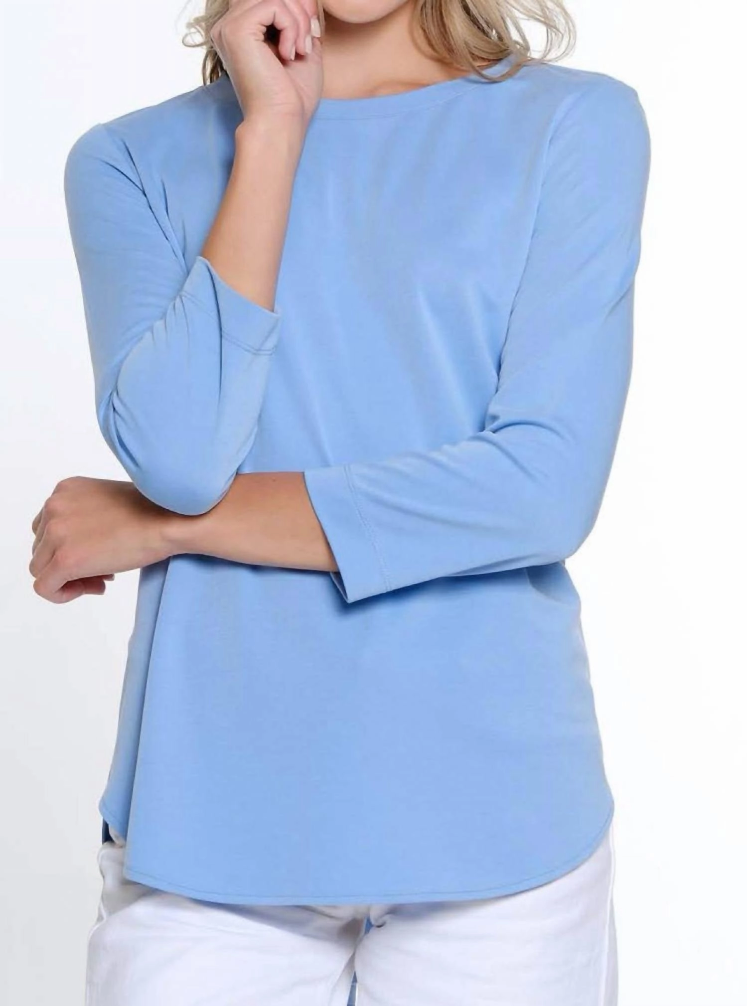 Sally Top In Blue