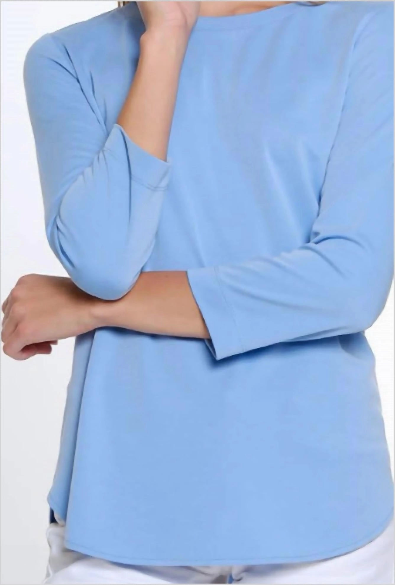 Sally Top In Blue