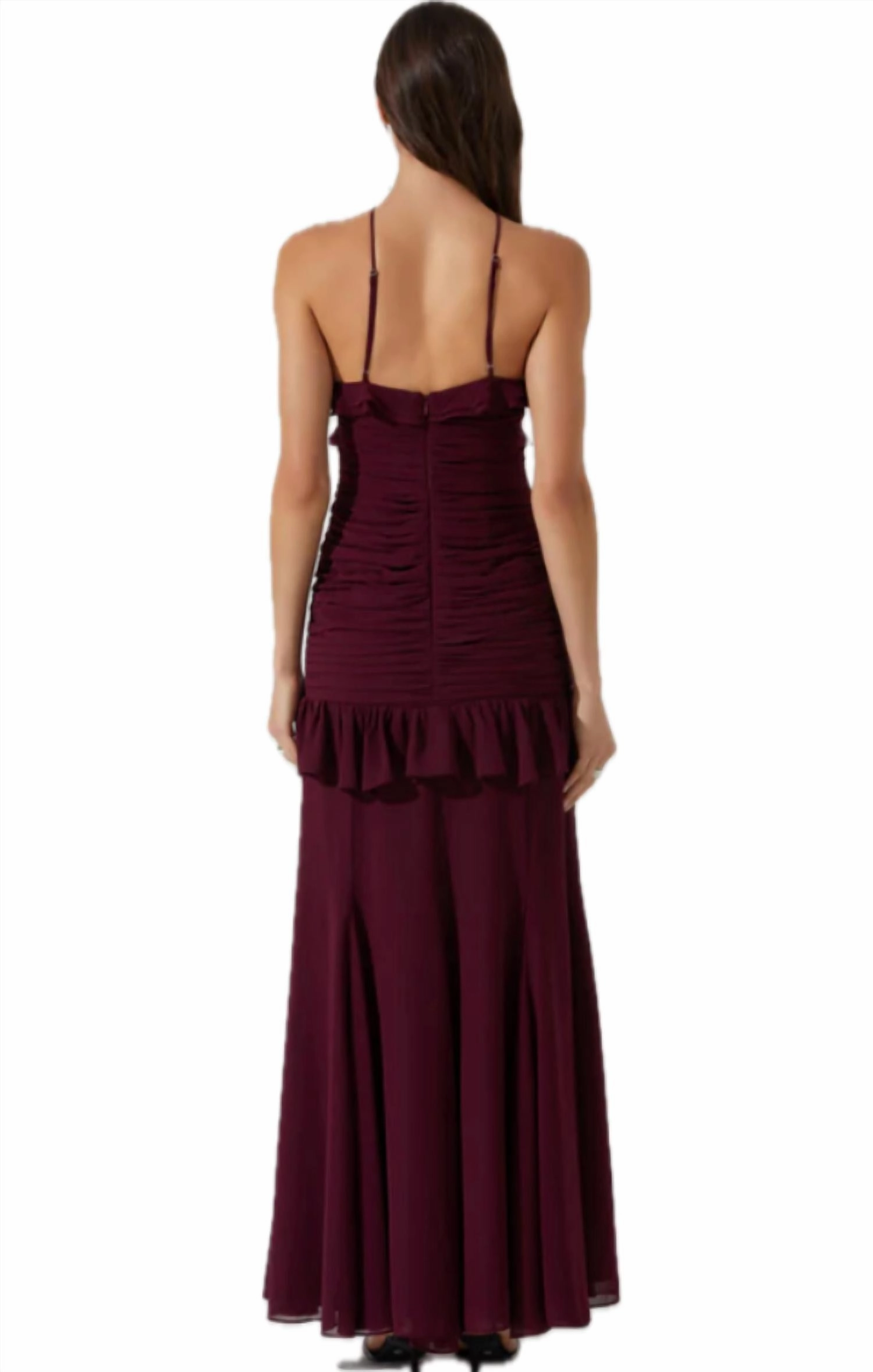 Sandora Dress In Wine