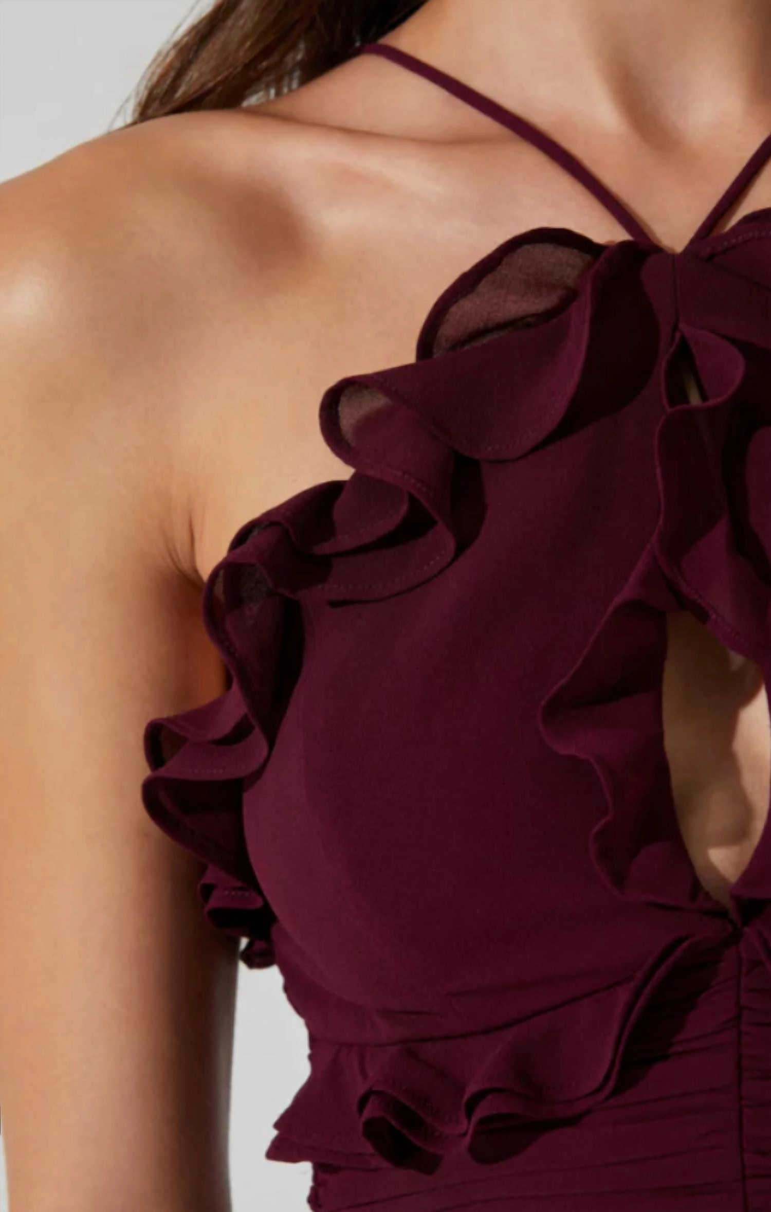 Sandora Dress In Wine