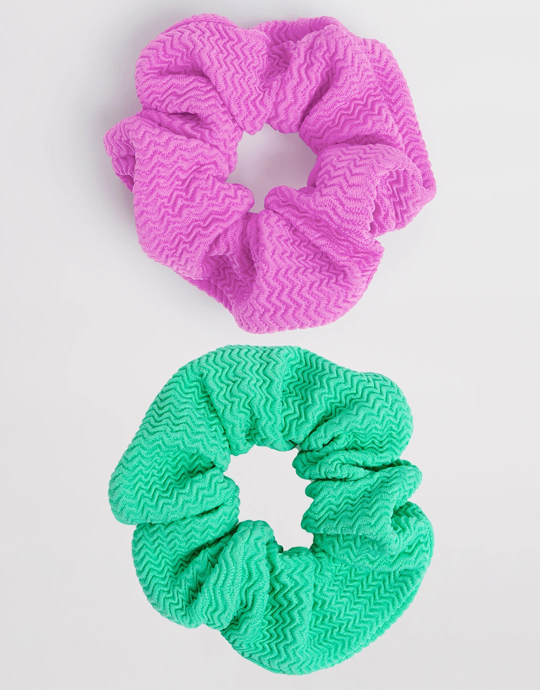 Sea Dive Scrunchy 2 Pack - Jade and Violet Seafolly - Seafolly bikinis sale