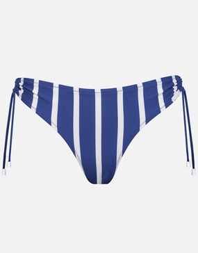 Sea Ride Loop Side Bikini Pant - White Indigo Watercult - Watercult swimsuits sale