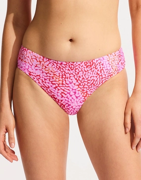 Sea Skin Retro Bikini Pant - Fuchsia Rose Swim Womens - one-pieces cheap
