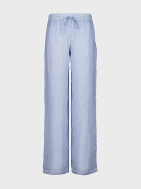 Sea Soft Fade Linen Drawstring Pants Bottoms Womens - leggings best deals