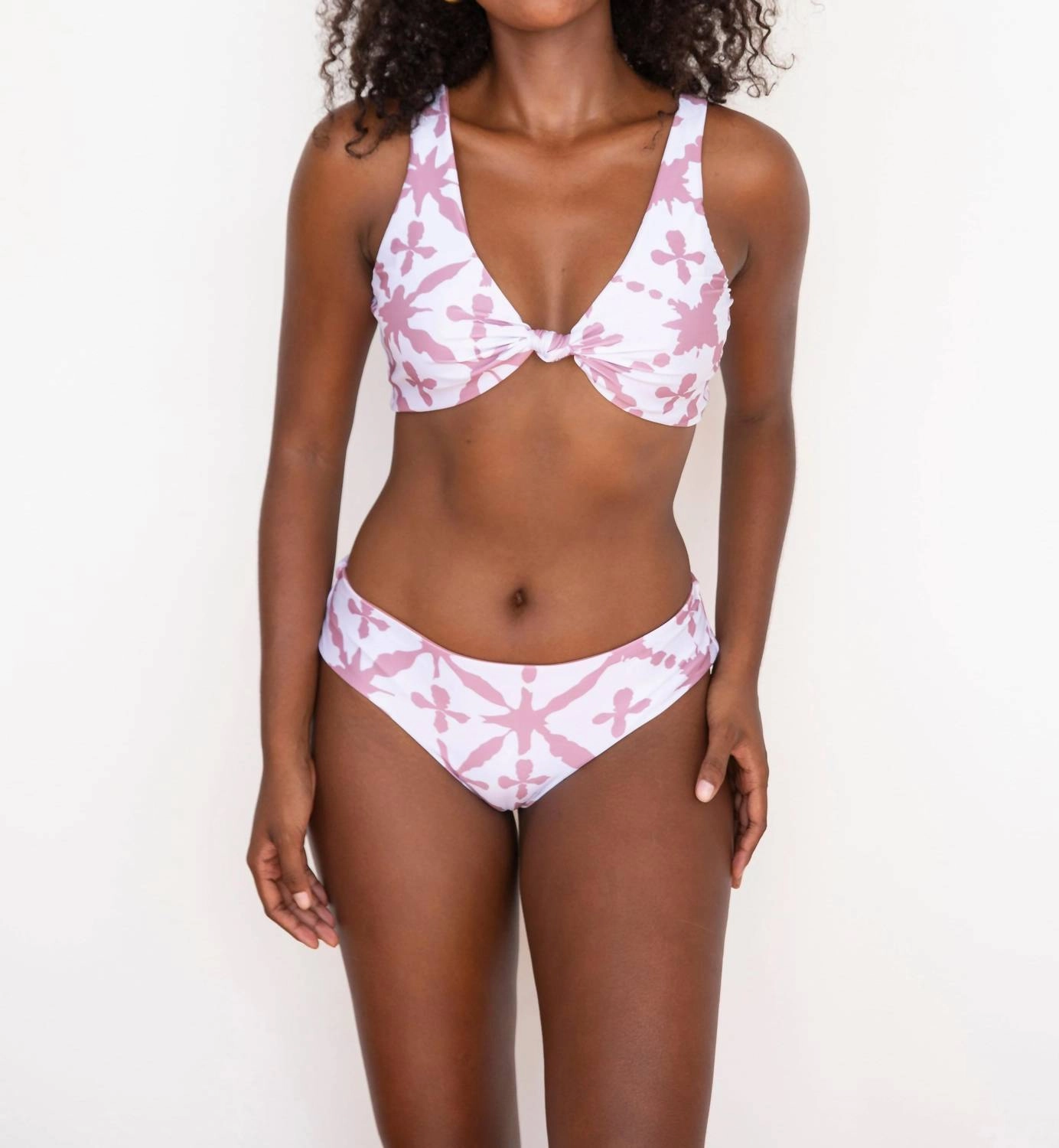 Seaside Julia Classic Bikini Bottom In Pink