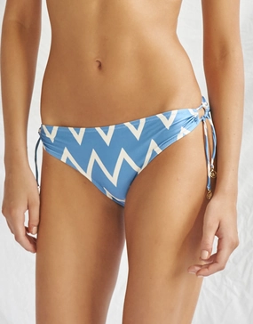 Seaside Vacay Loop Side Bikini Pant - Butter Blue Watercult - Watercult swimsuits sale