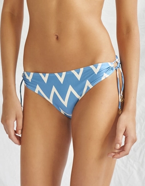 Seaside Vacay Loop Side Bikini Pant - Butter Blue Swim Womens - one-pieces cheap