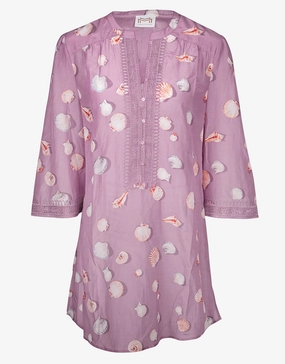 Seastories Kaftan - Lilac Shell Maryan Mehlhorn - Maryan Mehlhorn dresses