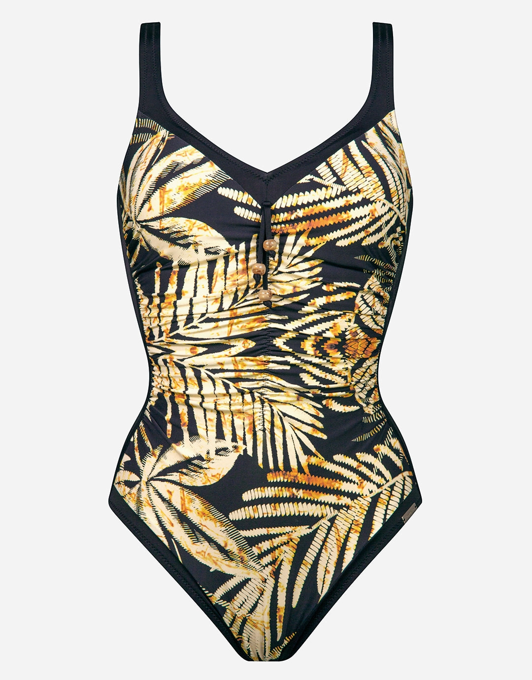 Seductive Leaves Moulded Swimsuit - Black Ivory Swim Womens - monokinis best price