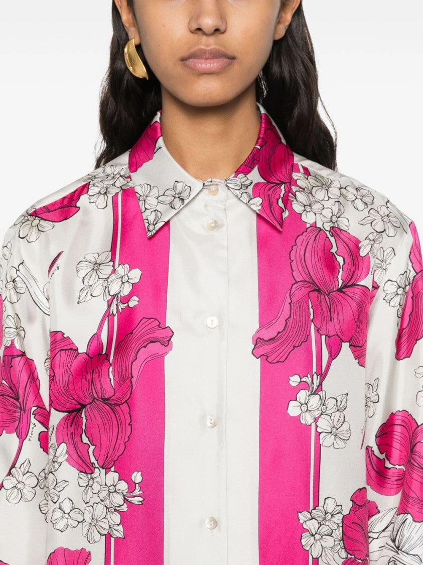 Serenella Floral Print Shirt