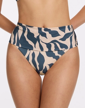 Sereno Fold Bikini Pant - Steel Blue Jets - Jets swimwear best price