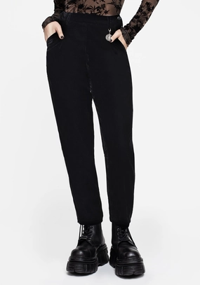 Shadow Velour Tapered Trousers Bottoms Womens - women's jeans sale