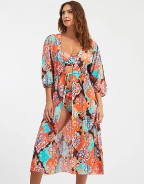 Sheila Maxi Kaftan - Multi Nuria Ferrer - Nuria Ferrer fashion sale