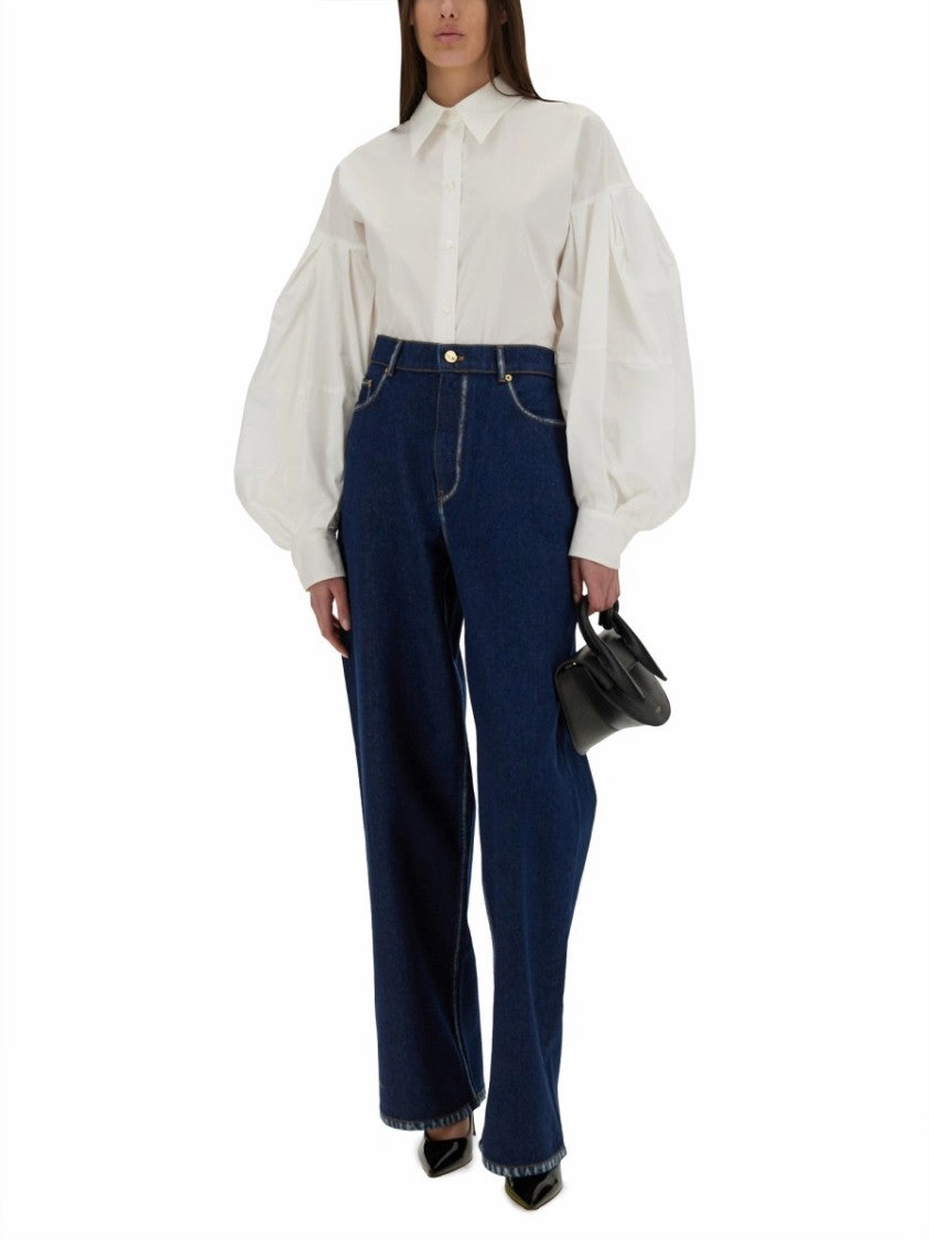 Shirt With "Cocoon" Sleeves