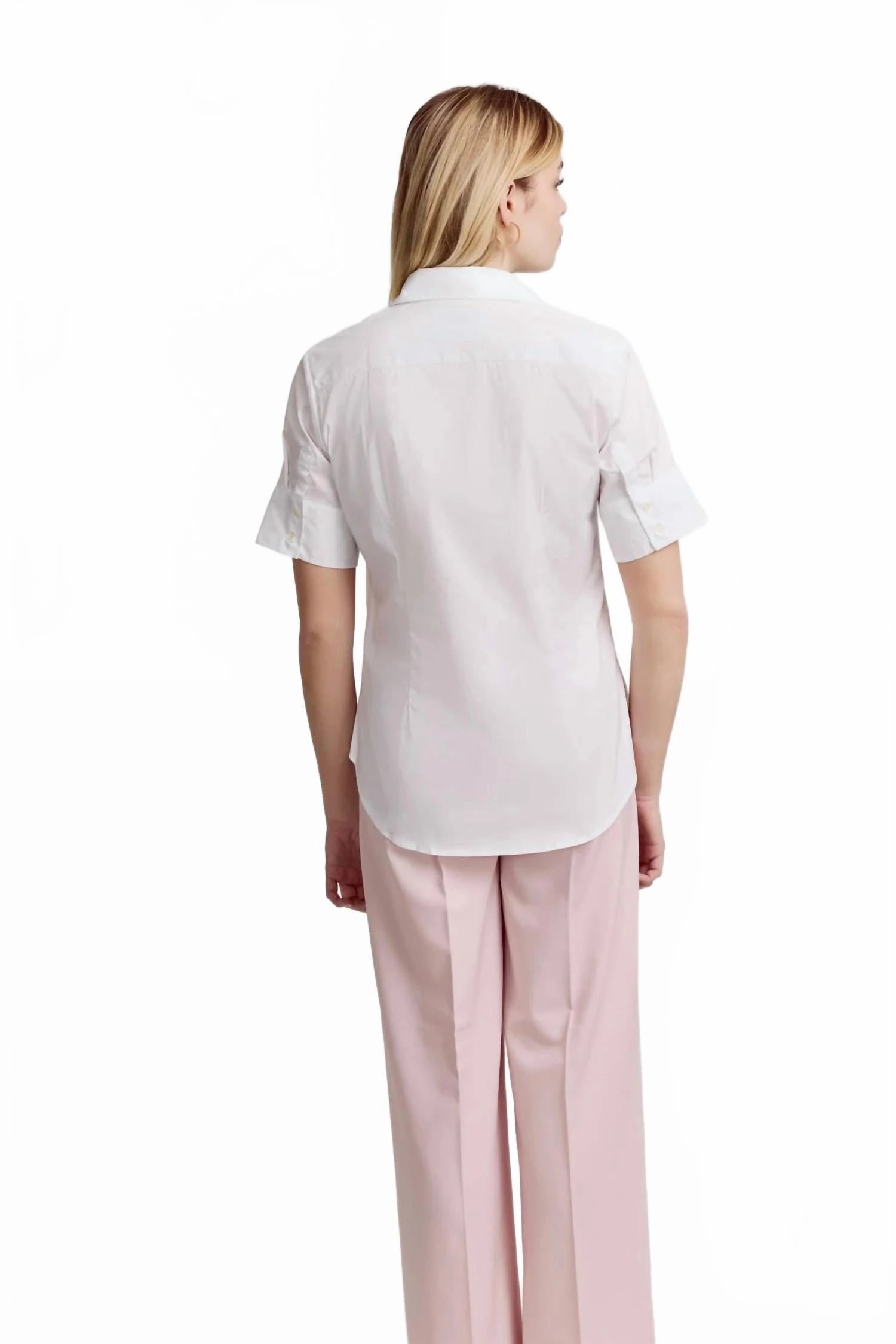 Short Sleeve Shirt In White