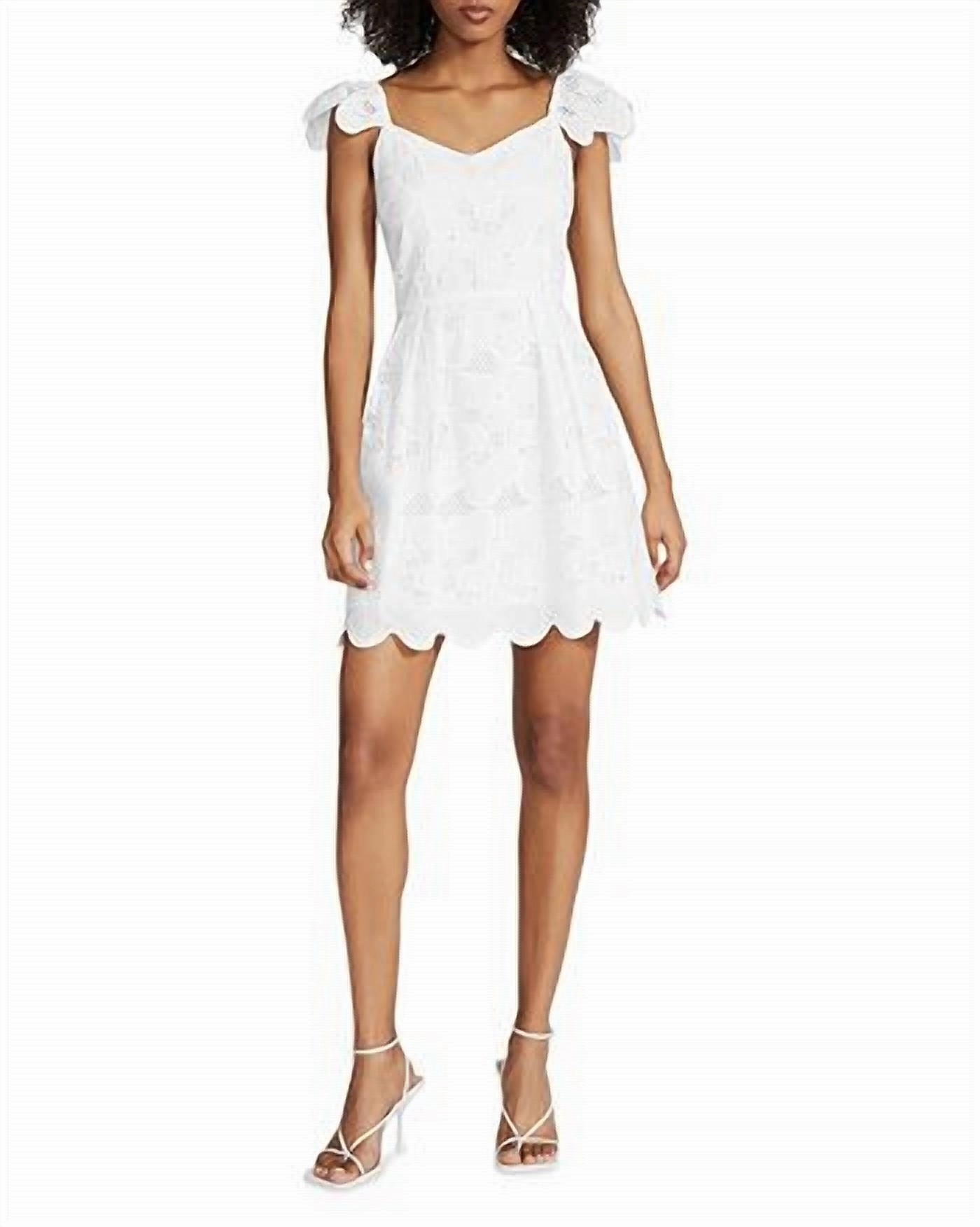Sierra Dress In White