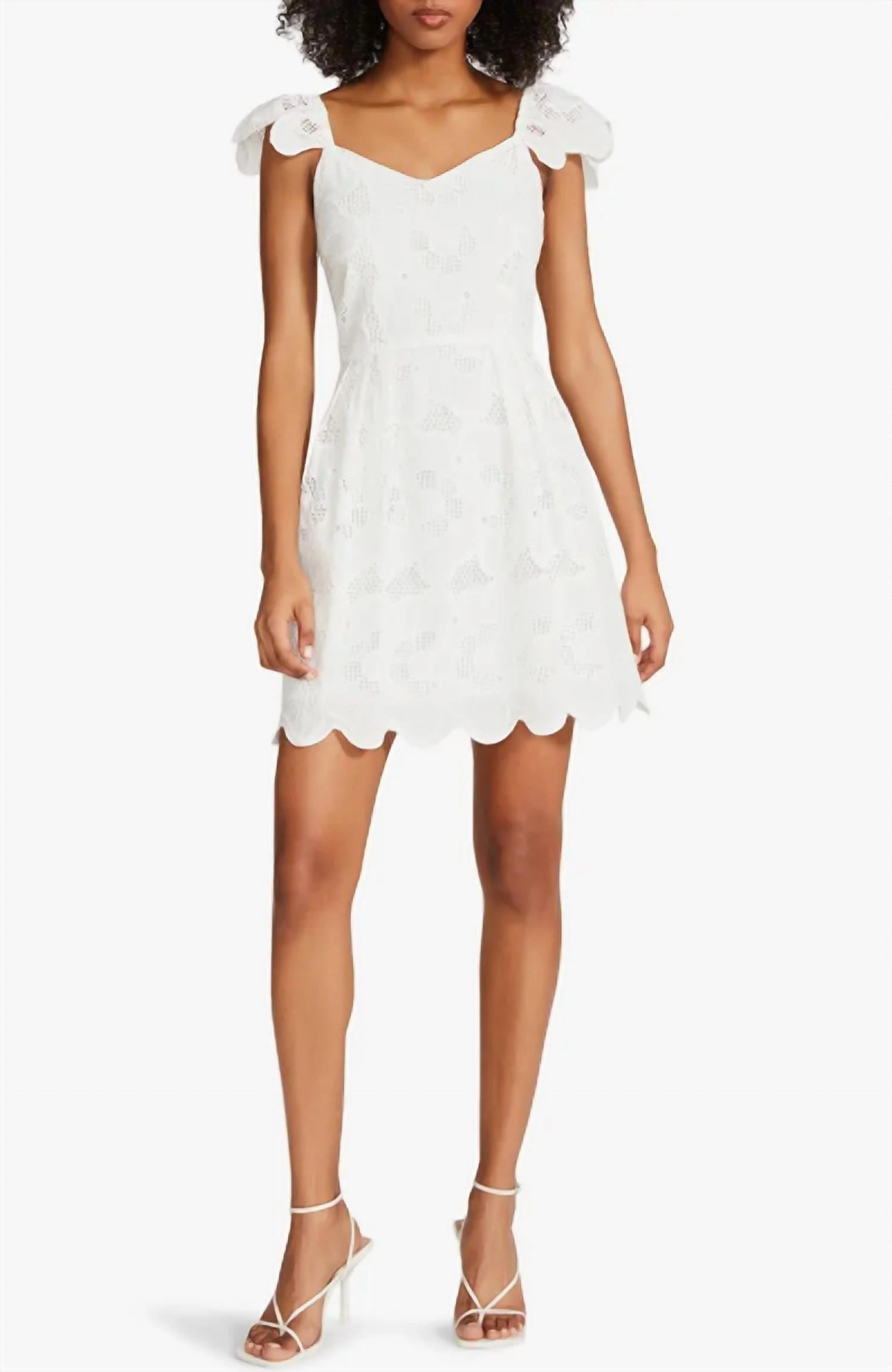 Sierra Dress In White