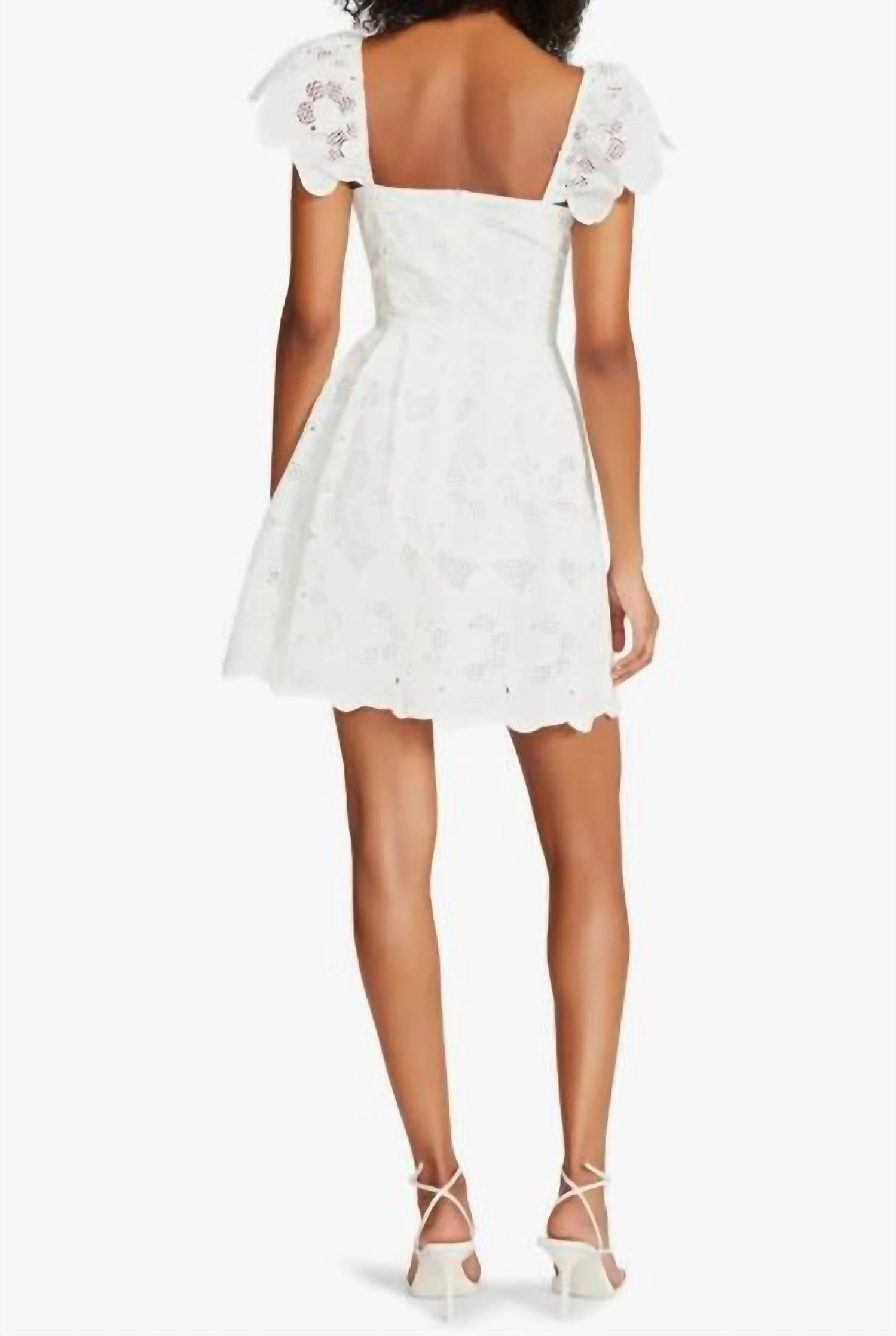 Sierra Dress In White