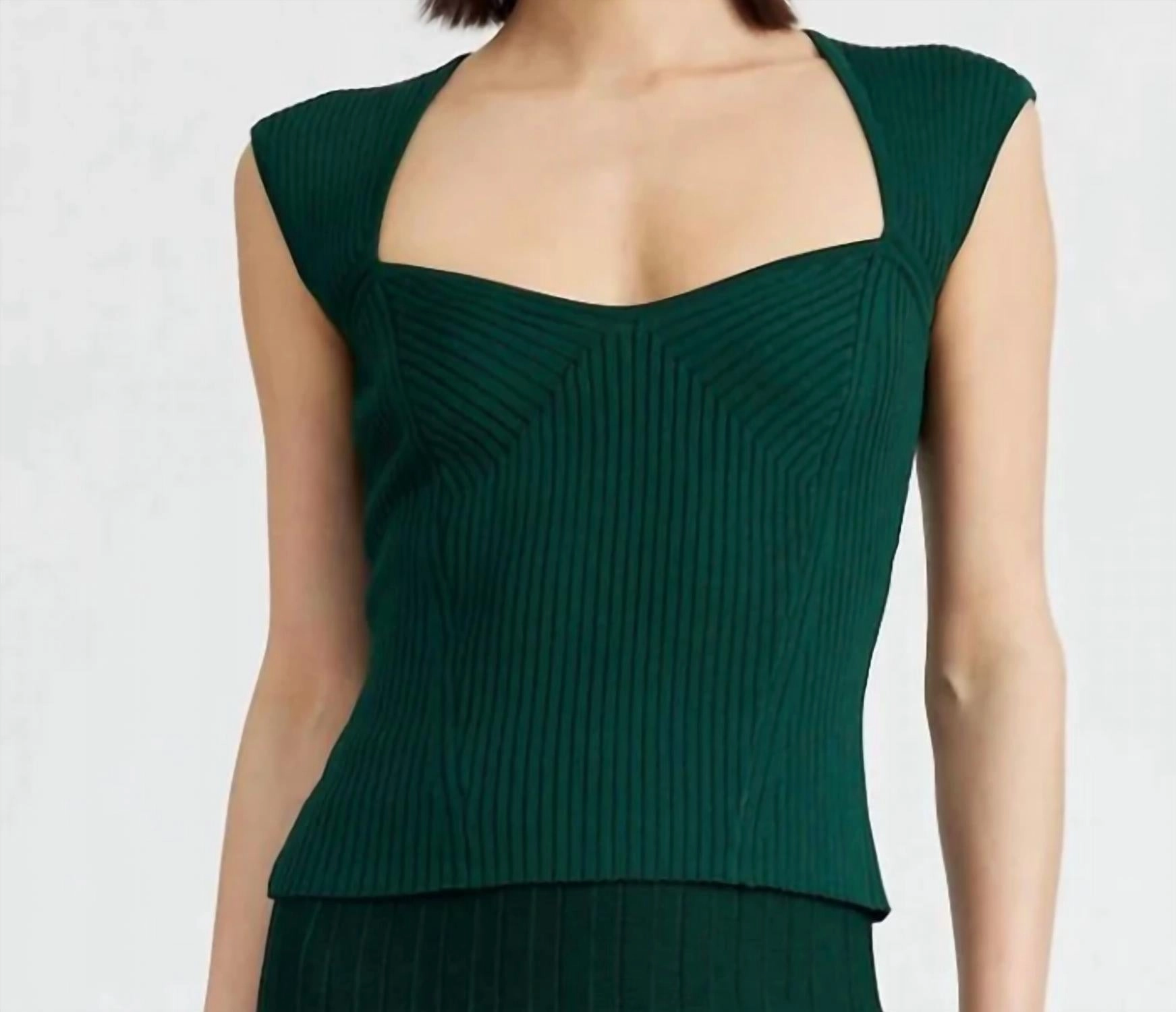 Sleeveless Top In Forbes