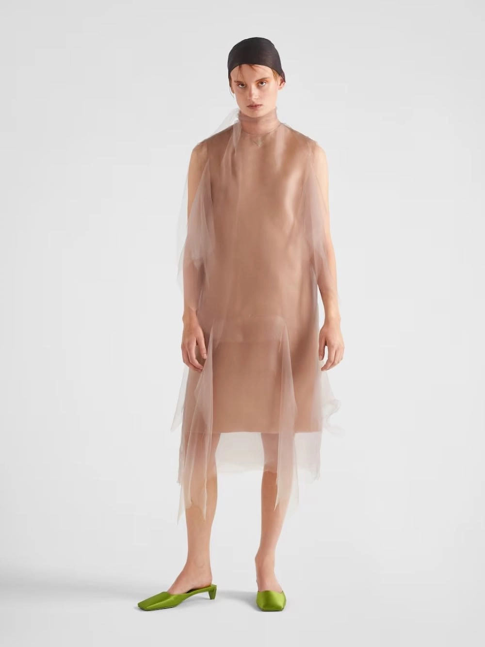 Sleeveless Voile Dress wedding dresses promo