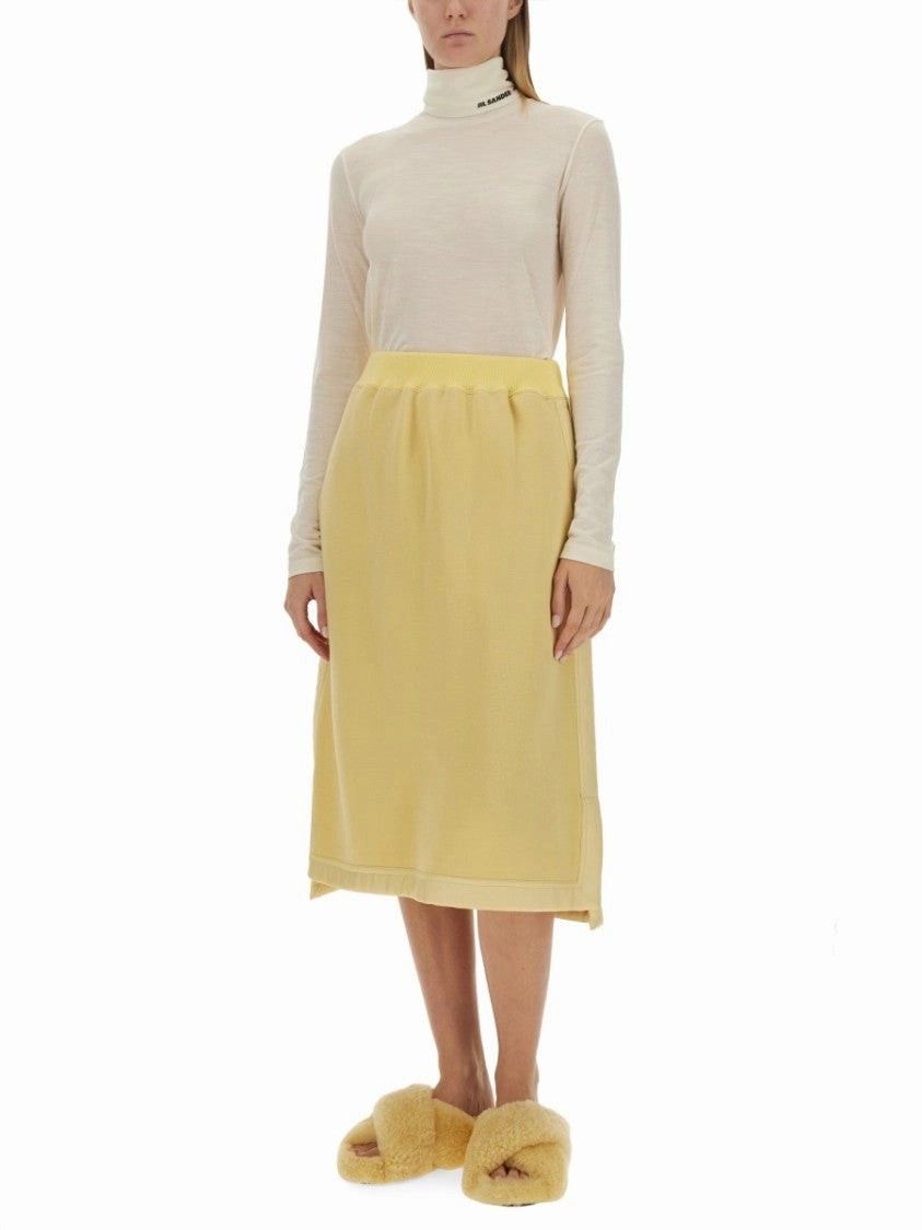 Slim-Fit Turtleneck Shirt With Subtle Sheen