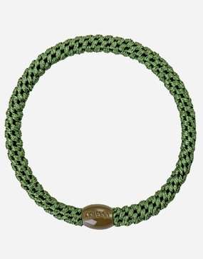 Slim Hair Tie - Army Kknekki - Kknekki fashion outlet