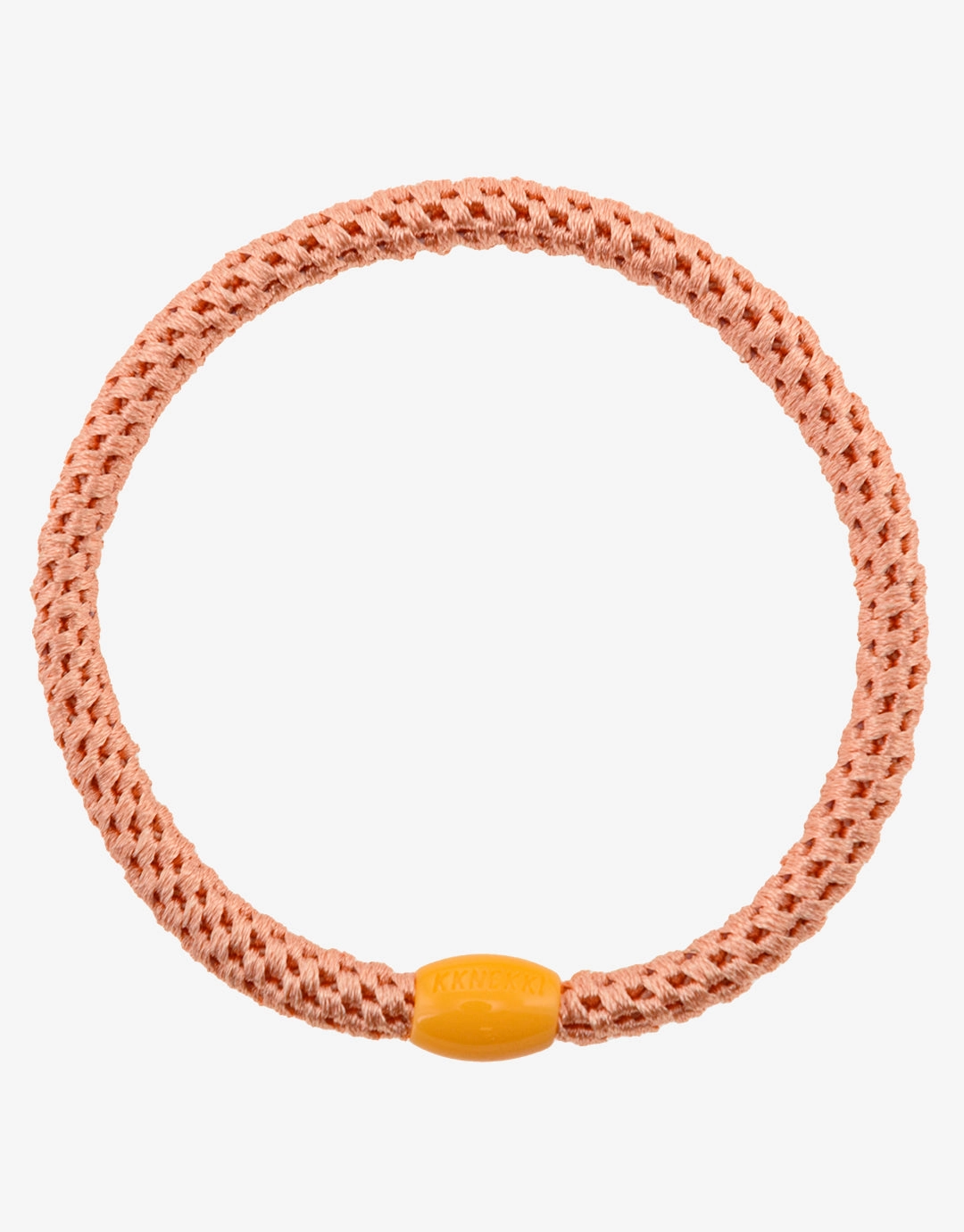 Slim Hair Tie - Coral Kknekki - Kknekki fashion outlet