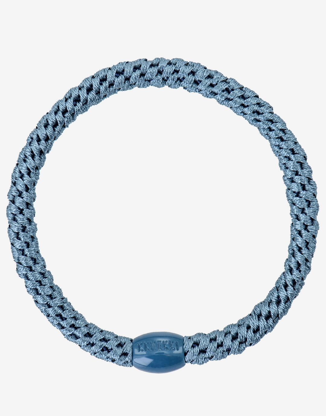 Slim Hair Tie - Dusty Blue Kknekki - Kknekki fashion outlet
