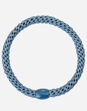 Slim Hair Tie - Dusty Blue Kknekki - Kknekki fashion outlet