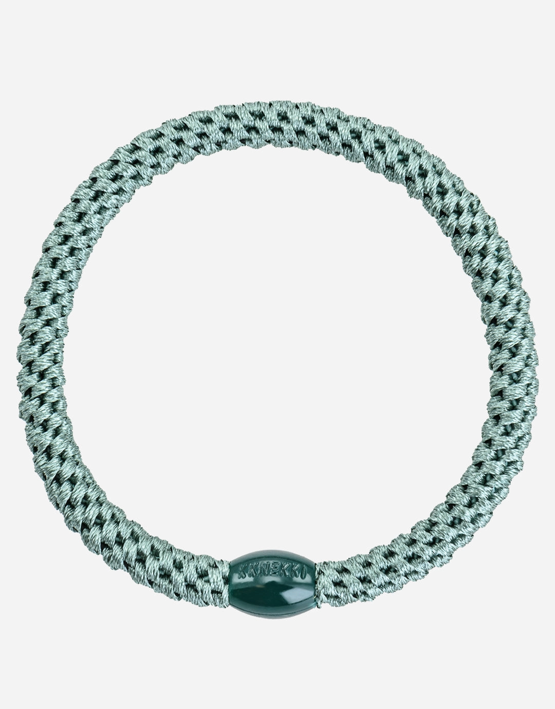 Slim Hair Tie - Faded Green Kknekki - Kknekki fashion outlet