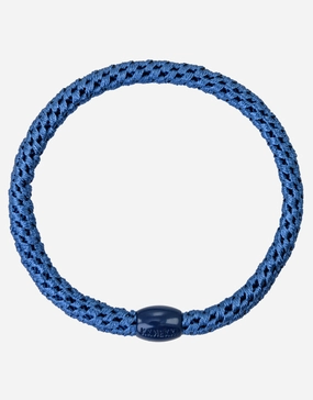 Slim Hair Tie - Indigo Kknekki - Kknekki fashion outlet
