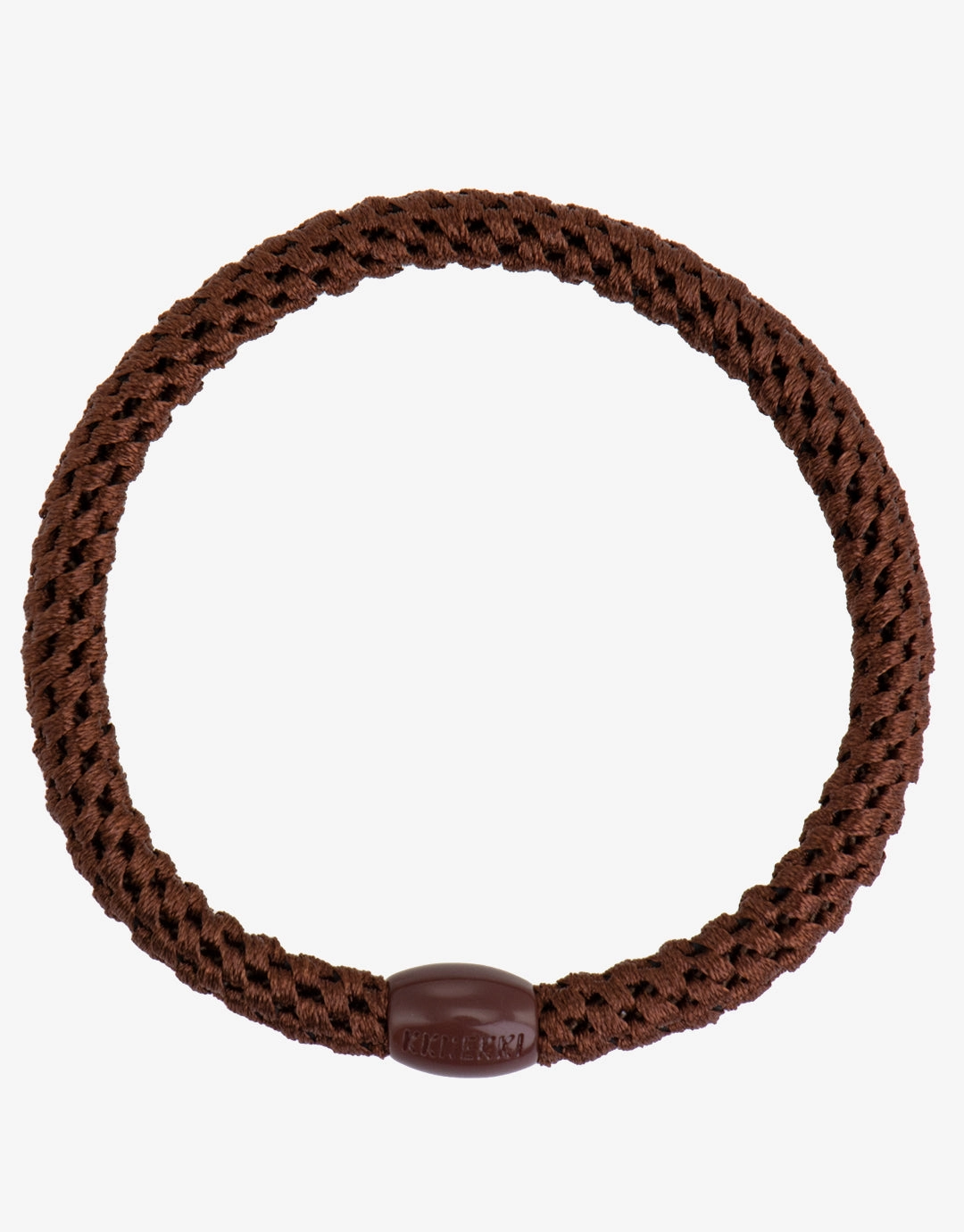 Slim Hair Tie - Mid Brown Kknekki - Kknekki fashion outlet