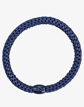 Slim Hair Tie - Navy Kknekki - Kknekki fashion outlet