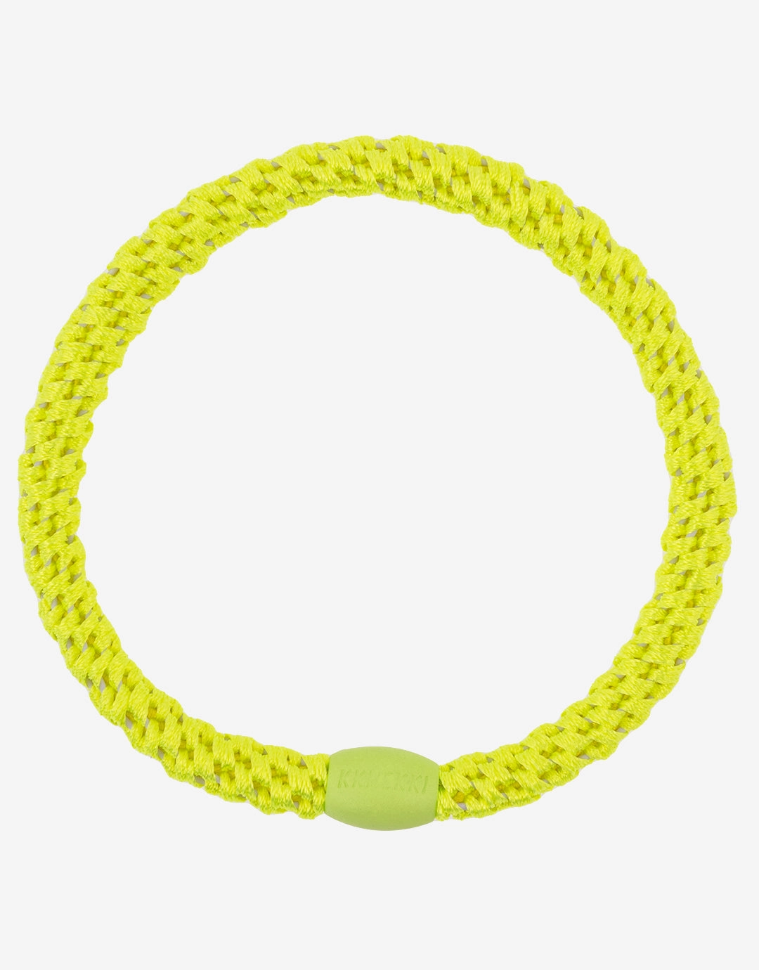 Slim Hair Tie - Neon Yellow Kknekki - Kknekki fashion outlet