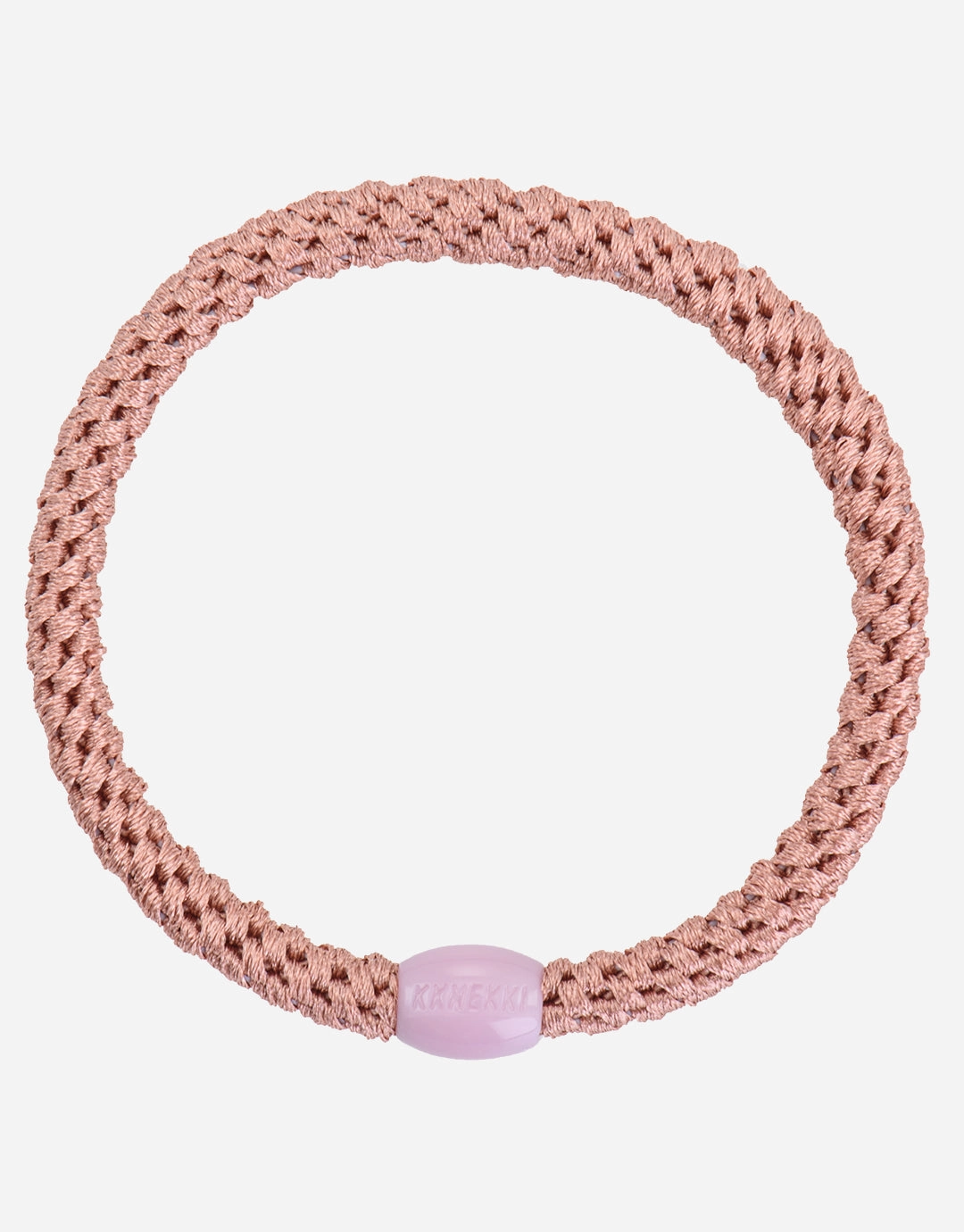 Slim Hair Tie - Peach Coral Kknekki - Kknekki fashion outlet