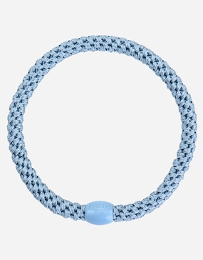 Slim Hair Tie - Seablue Kknekki - Kknekki fashion outlet