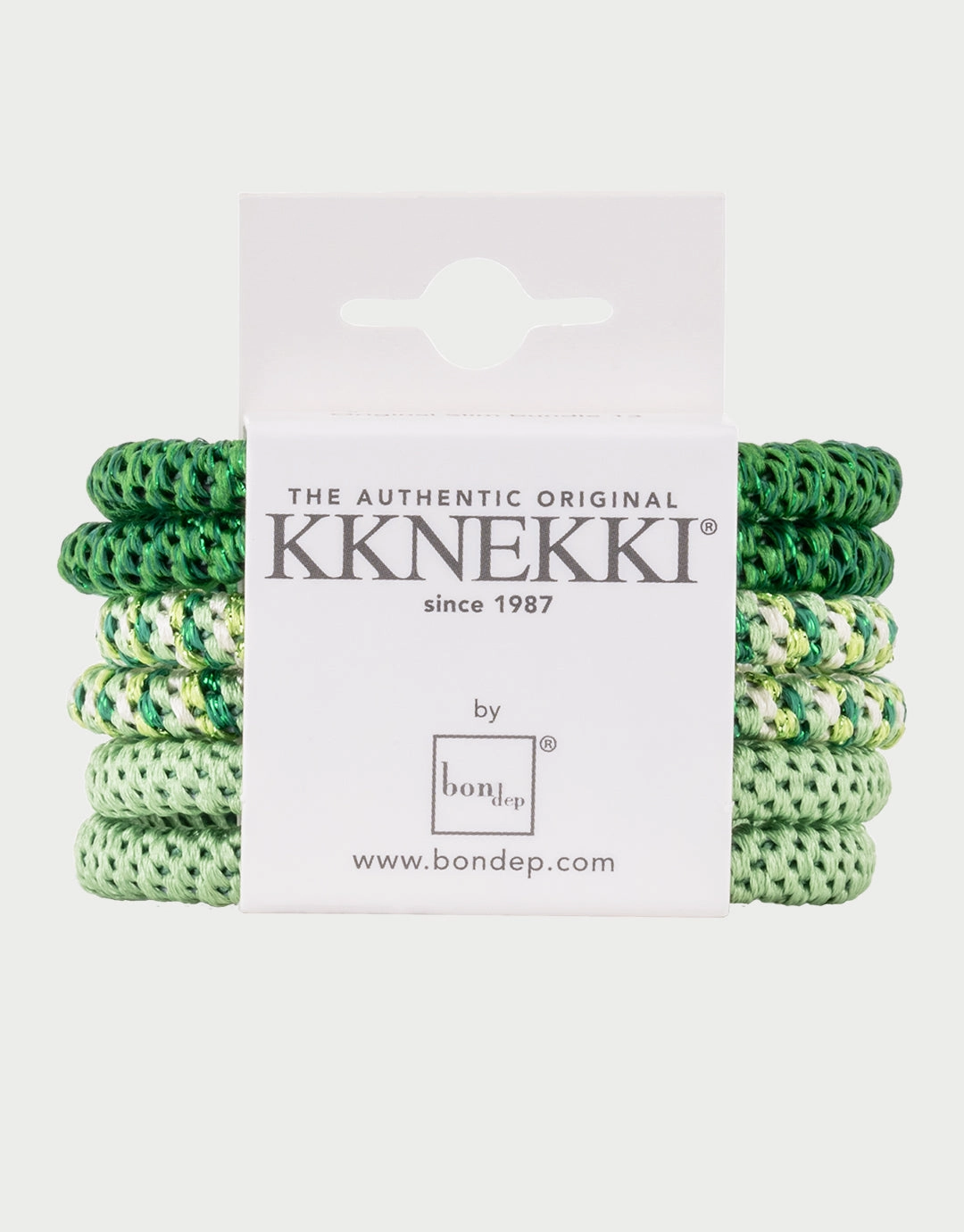 Slim Hair Tie Bundle - Greens Kknekki - Kknekki fashion outlet