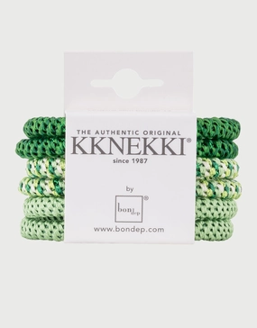 Slim Hair Tie Bundle - Greens Kknekki - Kknekki fashion outlet
