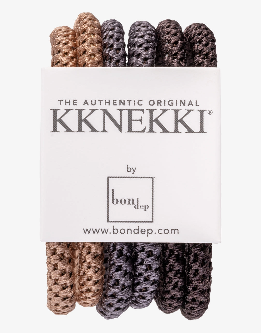 Slim Hair Tie Bundle - Mid Browns Kknekki - Kknekki fashion outlet
