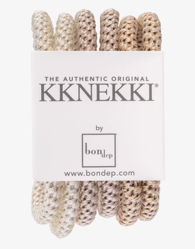 Slim Hair Tie Bundle - Nude Kknekki - Kknekki fashion outlet