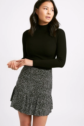 Snow Leopard Mini Skirt womens leggings best offer