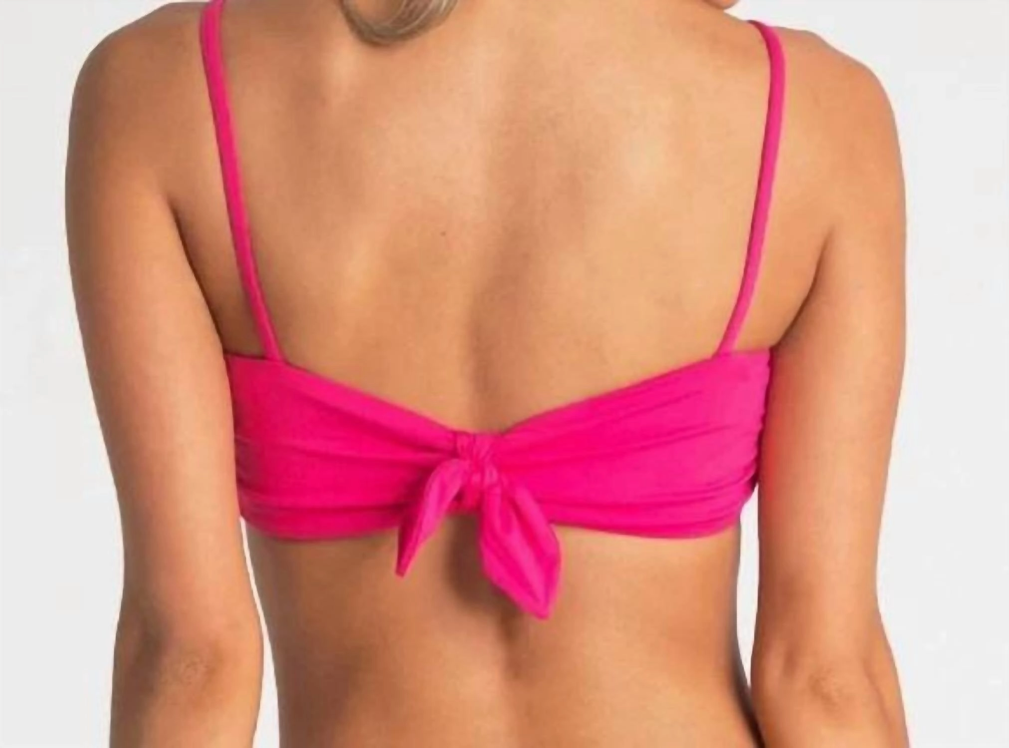 Sol Searcher Crop Bikini Top In Fiesta