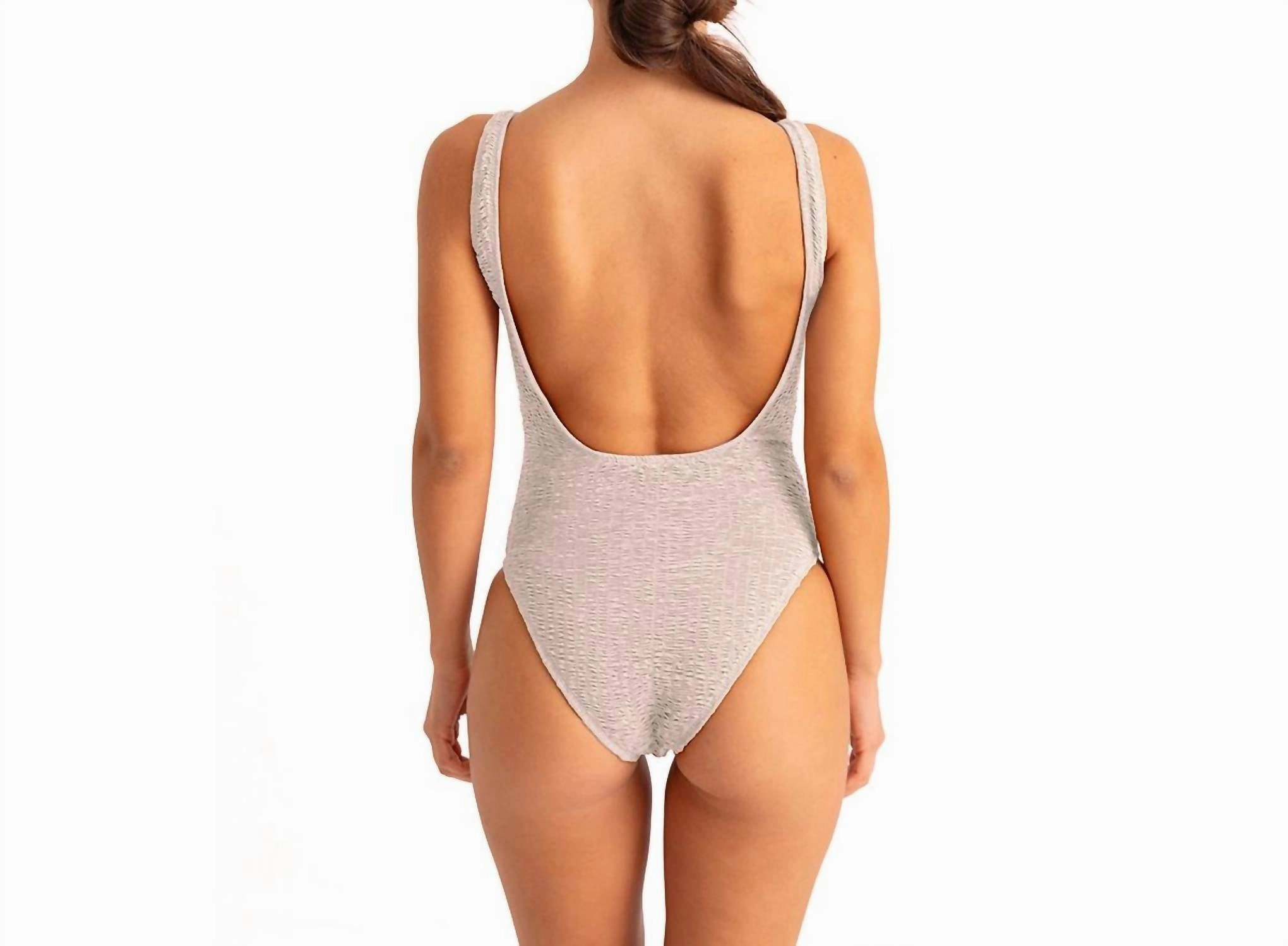 Sonic Smock Swimsuit In White