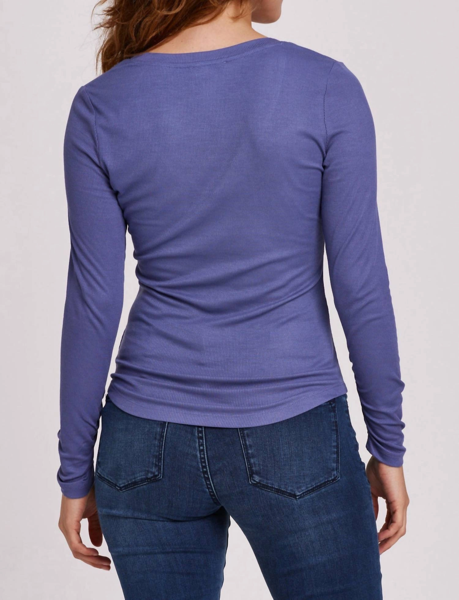 Sophie Rib Tee In Twilight