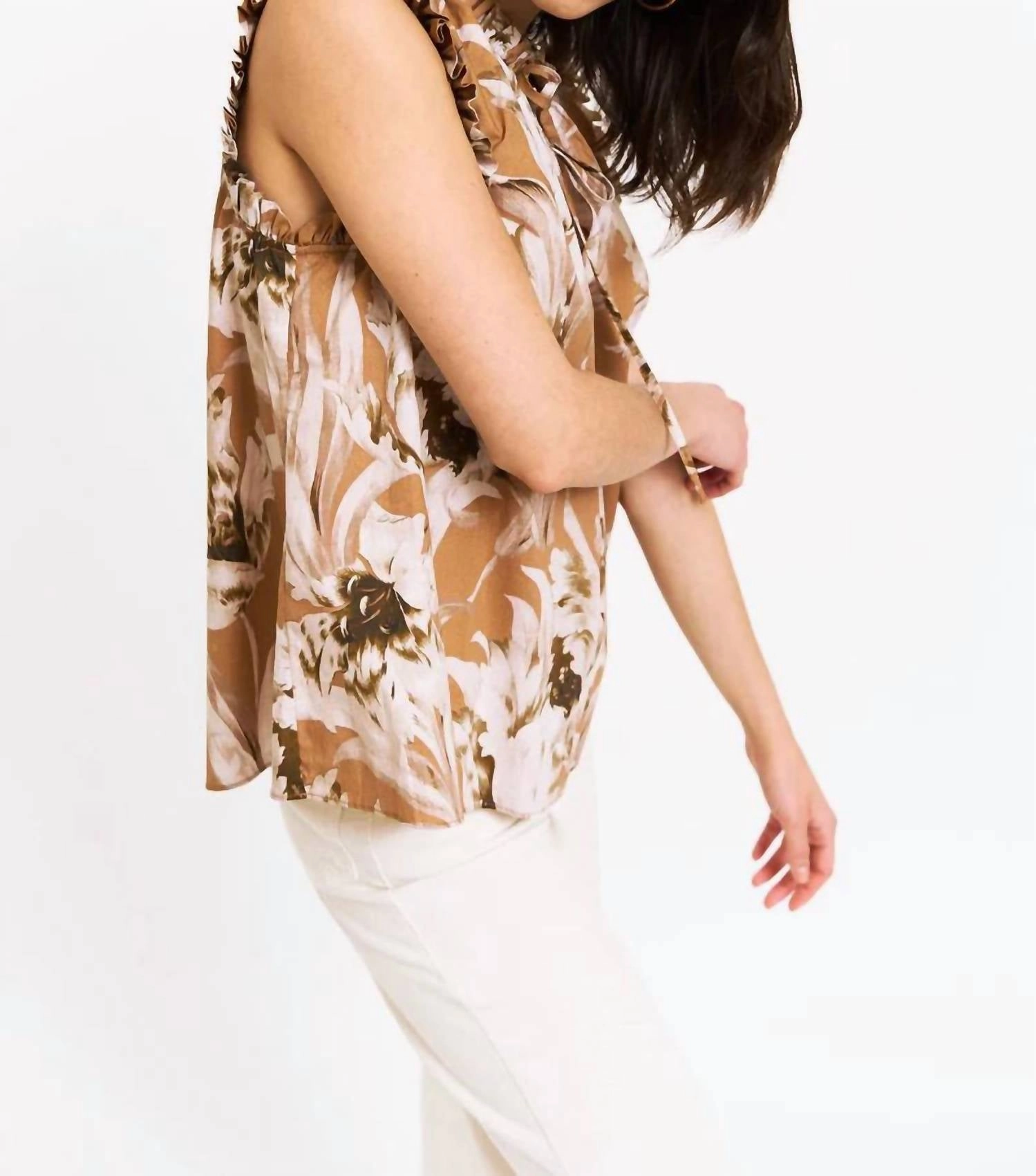 Spice Nora Top In Calla Lily