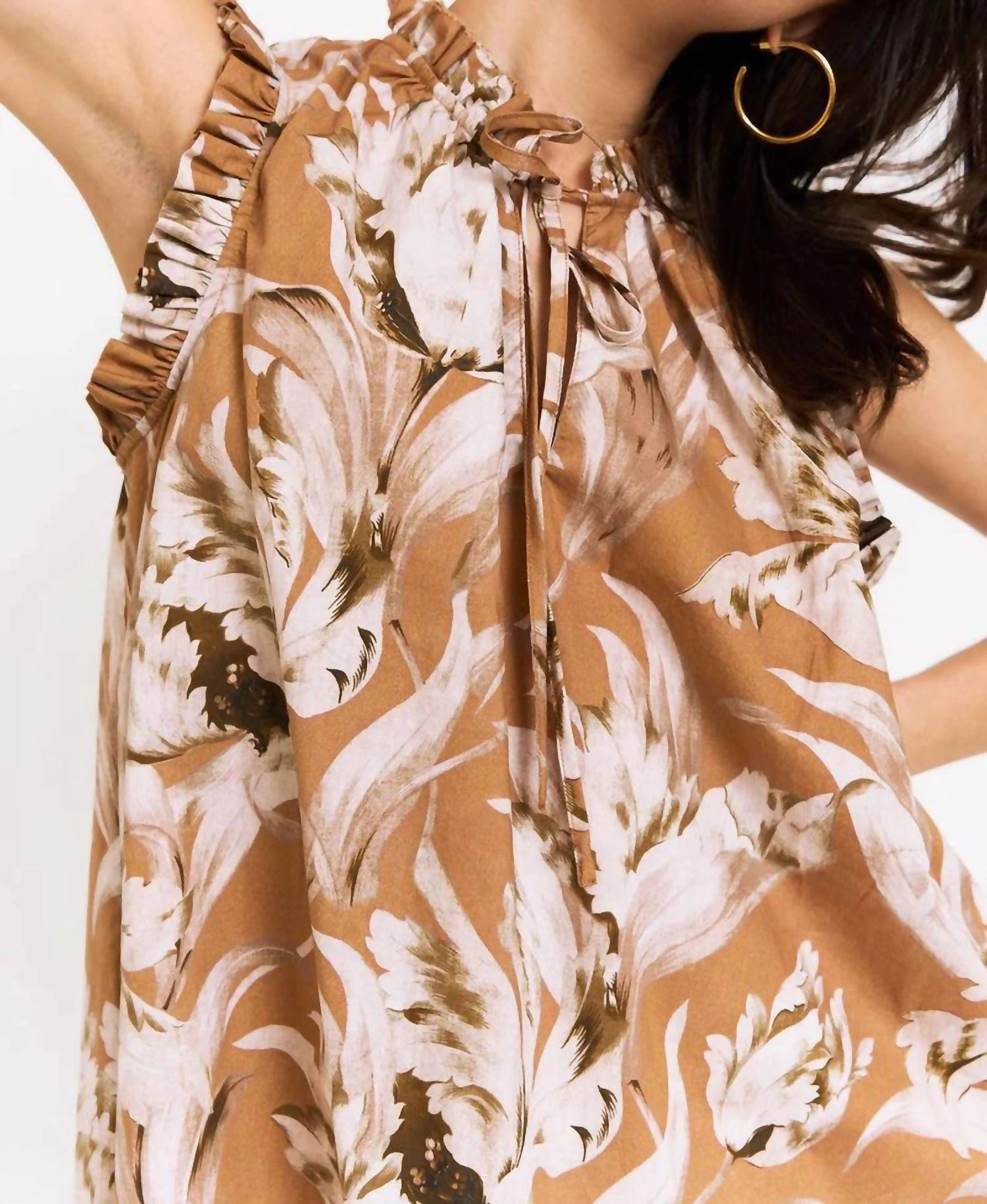 Spice Nora Top In Calla Lily