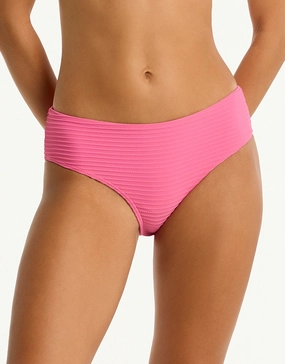 Spinnaker Mid Bikini Pant - Candy Sea Level - Sea Level swimwear clearance
